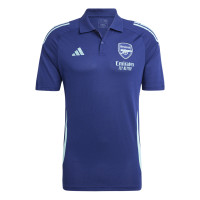 adidas Arsenal Polo 2024-2025 Donkerblauw Lichtblauw