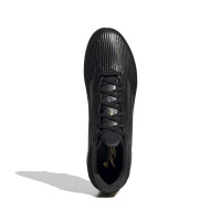 adidas F50 League Iron Nop Football Shoes (SG) Black Grey Gold