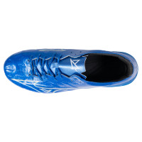 Mizuno Alpha Pro Gras Football Shoes (FG) Blue White