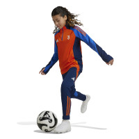 adidas Juventus Training pants 2024-2025 Kids Dark Blue Orange