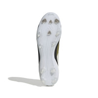 adidas F50 Messi League Gras / Kunstgras Voetbalschoenen (MG) Goud Zwart Wit