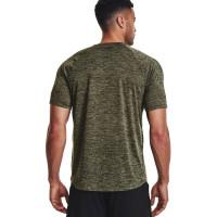 Under Armour Tech 2.0 Trainingsshirt Grijsgroen Zwart