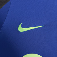 Nike FC Barcelona Strike Training sweater 1/4-Zip 2024-2025 Blue Light Green