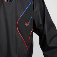Nike FC Barcelona Repel Rain coat 2024-2025 Black Red Blue