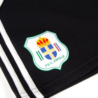 adidas PEC Zwolle Lifestyle Training Short 2024-2025 Black White