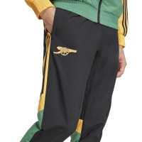 adidas Arsenal Culturewear Woven Joggingbroek 2024-2025 Zwart Geel Groen