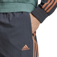 adidas Bayern Munich Culturewear Woven Tracksuit Full-Zip 2024-2025 Grey Orange Green