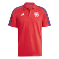 adidas Arsenal DNA Polo Zomerset 2024-2024 Rood Donkerblauw Wit