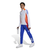 adidas Tiro 24 Training sweater 1/4-Zip Kids White Blue Red Orange