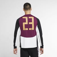 Nike Paris Saint Germain X Jordan Fleece Crew Trainingspak 2020-2021 Zwart Paars Wit