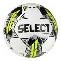 Select Club DB Football Size 3 White Grey Bright Yellow