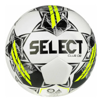 Select Club DB Football Size 3 White Grey Bright Yellow