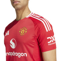 adidas Manchester United Authentic Home Jersey 2024-2025