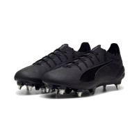 PUMA Ultra 5 Ultimate Iron Nop Football Boots (SG) Black White