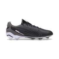 PUMA King Ultimate Grass/Artificial Grass Football Shoes (MG) Black White Grey