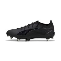 PUMA Ultra 5 Ultimate Iron Nop Football Boots (SG) Black White