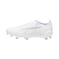 PUMA Ultra 5 Ultimate Gras Voetbalschoenen (FG) Wit Zilver
