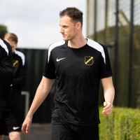 Nike NAC Breda Trainingsshirt 2024-2025 Zwart Wit