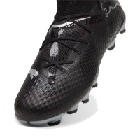 PUMA Future 7 Pro Grass/Artificial Grass Football Shoes (MG) Kids Black White