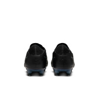 Nike Tiempo Legend 10 Elite Iron-Nop Football Shoes (SG) Anti-Clog Black Dark Green