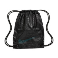 Nike Tiempo Legend 10 Elite Iron-Nop Football Shoes (SG) Anti-Clog Black Dark Green