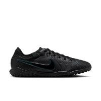 Nike Tiempo Legend 10 Pro Turf Football Shoes (TF) Black Dark Green