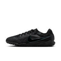 Nike Tiempo Legend 10 Pro Turf Football Shoes (TF) Black Dark Green