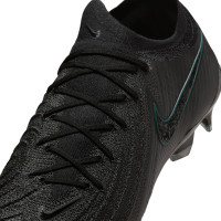 Nike Phantom GX II Elite Gras Voetbalschoenen (FG) Zwart Donkergroen