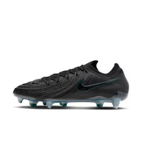 Nike Phantom GX II Elite Iron Stud Football Shoes (SG) Anti-Clog Black Dark Green