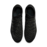 Nike Phantom GX II Elite Iron Stud Football Shoes (SG) Anti-Clog Black Dark Green