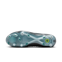 Nike Phantom GX II Elite Iron Stud Football Shoes (SG) Anti-Clog Black Dark Green
