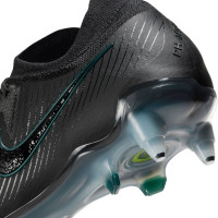 Nike Phantom GX II Elite Iron Stud Football Shoes (SG) Anti-Clog Black Dark Green