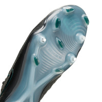 Nike Phantom GX II Elite Iron Stud Football Shoes (SG) Anti-Clog Black Dark Green
