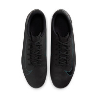 Nike Mercurial Vapor 16 Club Grass/Artificial Grass Football Shoes (MG) Black Dark Green