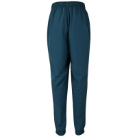 PUMA Olympique Marseille Pre-Match Woven Trainingsbroek 2024-2025 Donkerblauw Lichtblauw Wit