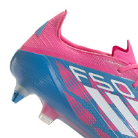 adidas F50 Elite Iron Nop Football Shoes (SG) Blue Pink White
