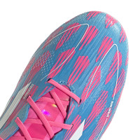 adidas F50 Elite Iron Nop Football Shoes (SG) Blue Pink White