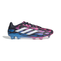adidas Copa Pure 2 Elite Gras Football Shoes (FG) Black Blue Pink