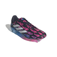 adidas Copa Pure 2 Elite Gras Football Shoes (FG) Black Blue Pink