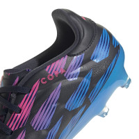 adidas Copa Pure 2 Elite Gras Football Shoes (FG) Black Blue Pink