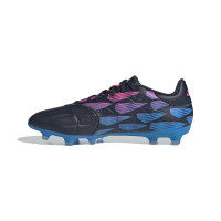 adidas Copa Pure 2 League Gras Football Shoes (FG) Black Blue Pink