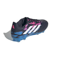 adidas Copa Pure 2 League Gras Football Shoes (FG) Black Blue Pink