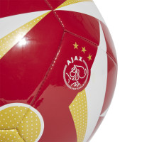 adidas Ajax Club Football Size 5 Red White Yellow