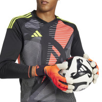 adidas Predator Pro Hybrid Goalkeeper Gloves Orange Black White