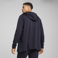 PUMA Manchester City Casuals Vest 2024-2025 Donkerblauw Blauw
