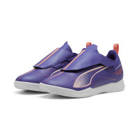 PUMA Ultra 5 Play V Indoor Football Boots (IN) Kids Purple Light Pink White