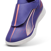 PUMA Ultra 5 Play V Indoor Football Boots (IN) Kids Purple Light Pink White