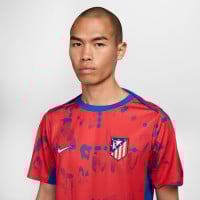 Nike Atletico Madrid Pre-Match Trainingsshirt 2024-2025 Rood Blauw Wit