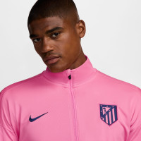 Nike Atletico Madrid Strike Full-Zip Tracksuit 2024-2025 Pink Dark Blue
