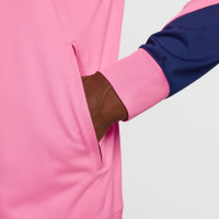 Nike Atletico Madrid Strike Full-Zip Tracksuit 2024-2025 Pink Dark Blue